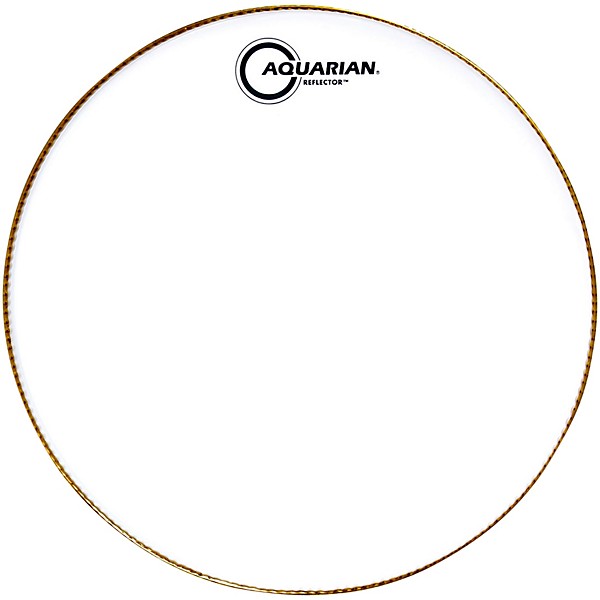 Aquarian Ice White Reflector Drum Head 16 in.