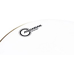 Aquarian Ice White Reflector Drum Head 6 in.