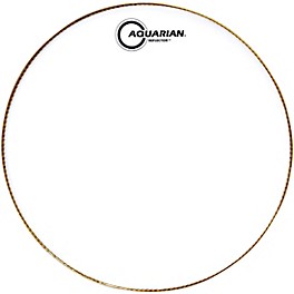 Aquarian Ice White Reflector Drum Head 18 in. Aquarian Ice White Reflector Drum Head 12 in.