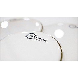 Aquarian Ice White Reflector Drum Head 12 in.