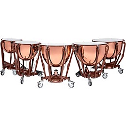 Ludwig Standard Series Polished Copper Timpani Set with Gauge 20, 23, 26, 29, 32 in.