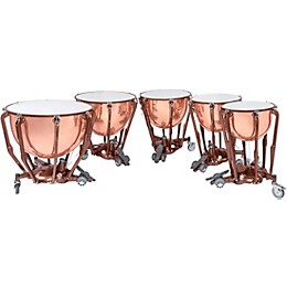 Ludwig Standard Series Polished Copper Timpani Set with Gauge 20, 23, 26, 29, 32 in.