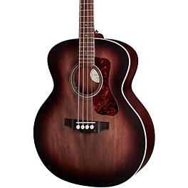 Guild Jumbo B-240E Acoustic-Electric Bass Guitar Antique Charcoal Burst