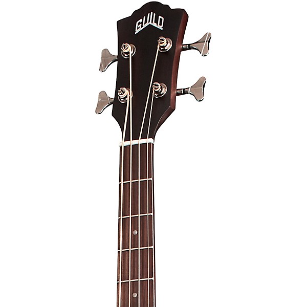 Guild Jumbo B-240E Acoustic-Electric Bass Guitar Antique Charcoal Burst