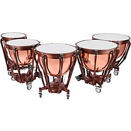 Ludwig Professional Series Polished Copper Timpani Set with Gauge 20, 23, 26, 29, 32 in.