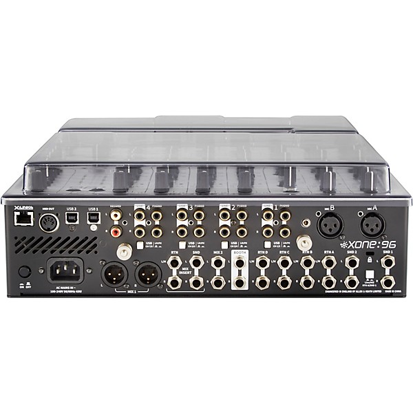 Decksaver Cover for Allen & Heath XONE:96 Mixer