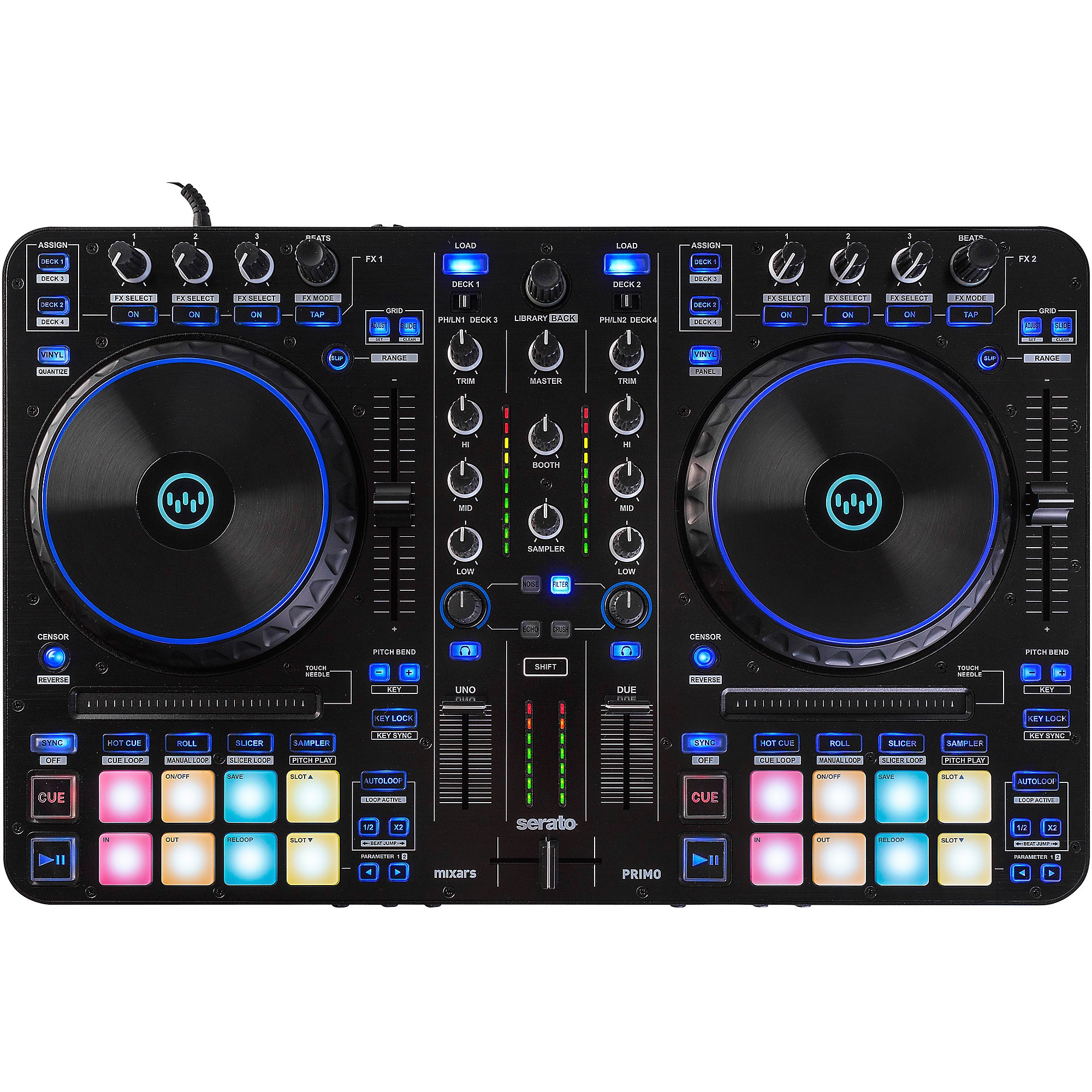 Serato Mix on the Move DJコントローラー Pioneer DJ XDJ-XZ 4-Channel Standalone Controller for