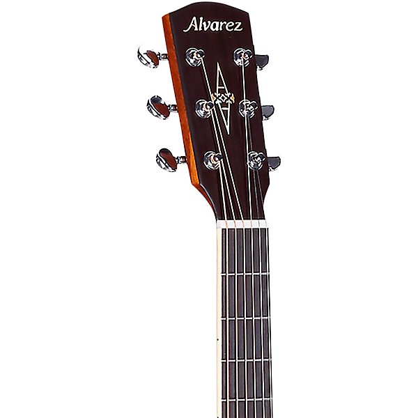 Open Box Alvarez AF60GD Grateful Dead OM Acoustic Guitar Level 1 DarkStar