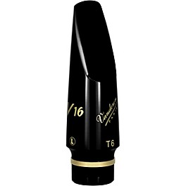 Vandoren V16 Series Ebonite Tenor Saxophone Mouth... Vandoren V16 Series Ebonite Tenor Saxophone Mouthpiece Large Chamber T6L