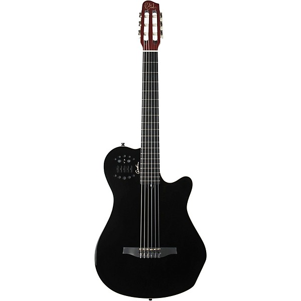 Open Box Godin ACS Grand Concert Acoustic-Electric Guitar Level 2 Black 194744675478