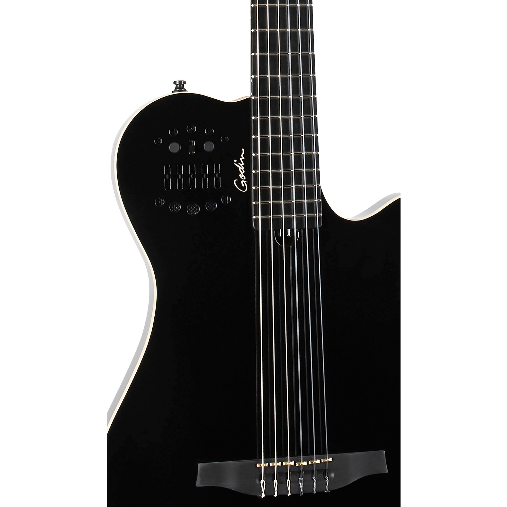 ギター Godin ACS Duet Nylon BLACK ACS Nylon Black HG | Godin Guitars