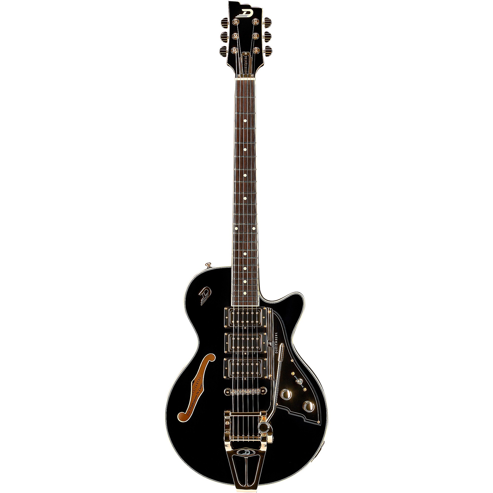 【セミアコ】Duesenberg Starplayer TV“Custom” Platinum Duesenberg USA Starplayer TV Custom Electric Guitar Black