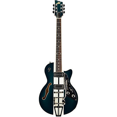 Duesenberg Usa Alliance Mike Campbell 40Th Anniversary Electric Guitar Catalina Green And White for sale