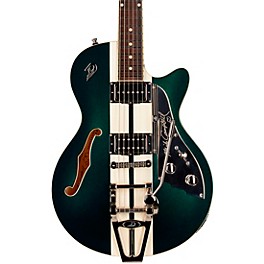 Duesenberg USA Alliance Mike Campbell 40th Anniversary Electric Guitar Catalina Green and White