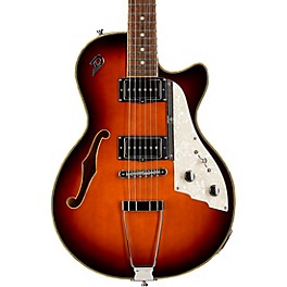 Duesenberg USA Starplayer TV Hollow Electric Guitar Vintage Burst