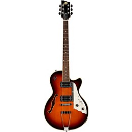 Duesenberg USA Starplayer TV Hollow Electric Guitar Vintage Burst