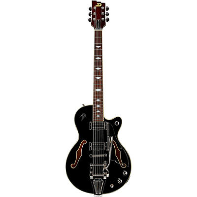 Duesenberg Usa Starplayer Tv Deluxe Electric Guitar Black for sale