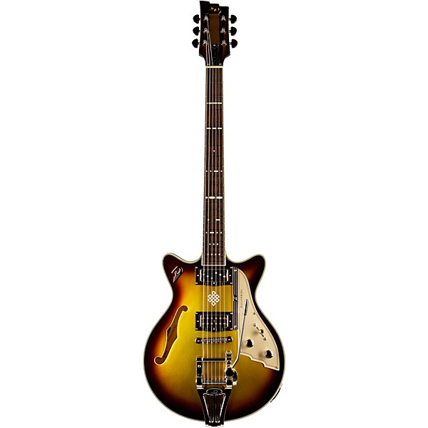 Duesenberg USA Alliance Joe Walsh Electric Guitar Gold Burst