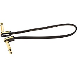 EBS Premium Flat Patch Cable 11.81 inches Black and Gold