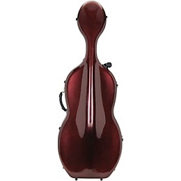 Artino CC-640 Muse Series Carbon Fiber Cello Case 4/4 Size Cabernet