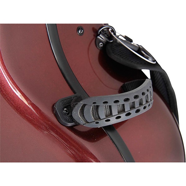 Artino CC-640 Muse Series Carbon Fiber Cello Case 4/4 Size Cabernet