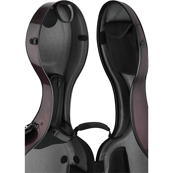 Artino CC-640 Muse Series Carbon Fiber Cello Case 4/4 Size Plum
