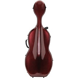 Artino CC-620 Muse Series Carbon Composite Cello Case 4/4 Size Cabernet