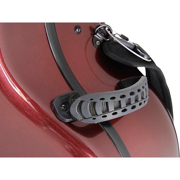 Artino CC-620 Muse Series Carbon Composite Cello Case 4/4 Size Cabernet