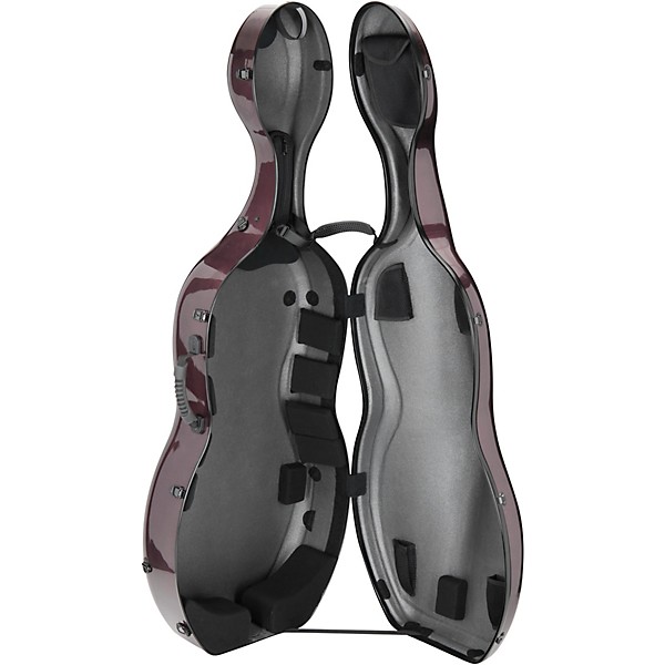 Artino CC-620 Muse Series Carbon Composite Cello Case 4/4 Size Plum