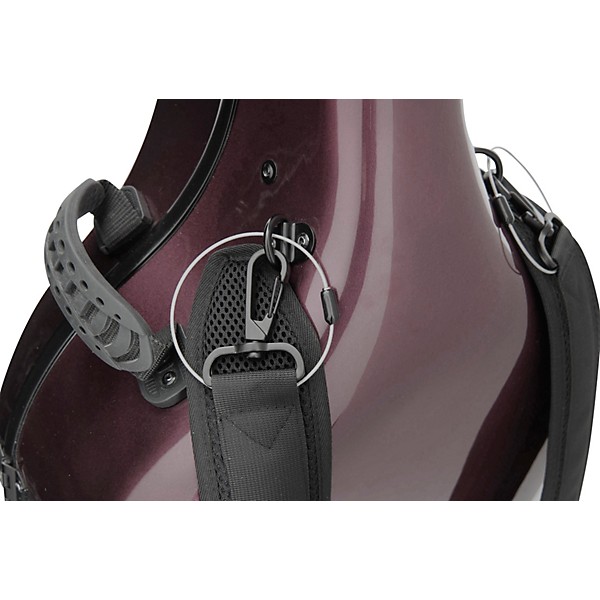 Artino CC-620 Muse Series Carbon Composite Cello Case 4/4 Size Plum