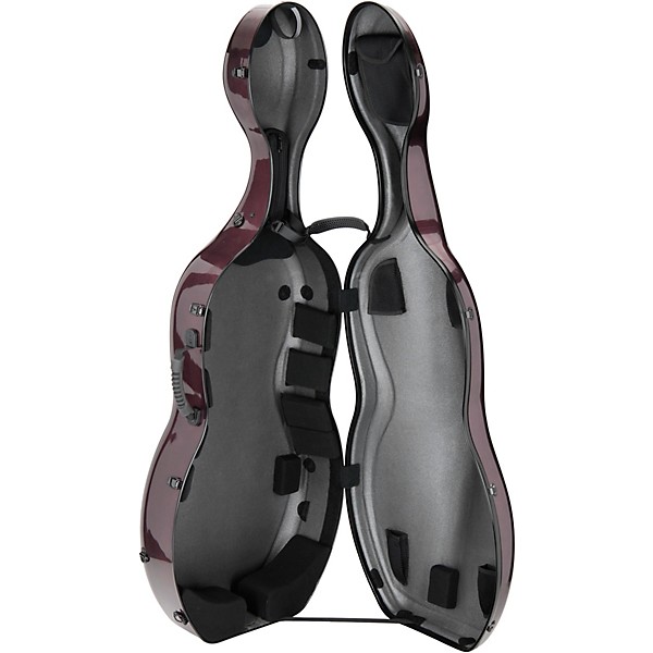 Artino CC-630 Muse Series Carbon Hybrid Cello Case 4/4 Size Plum