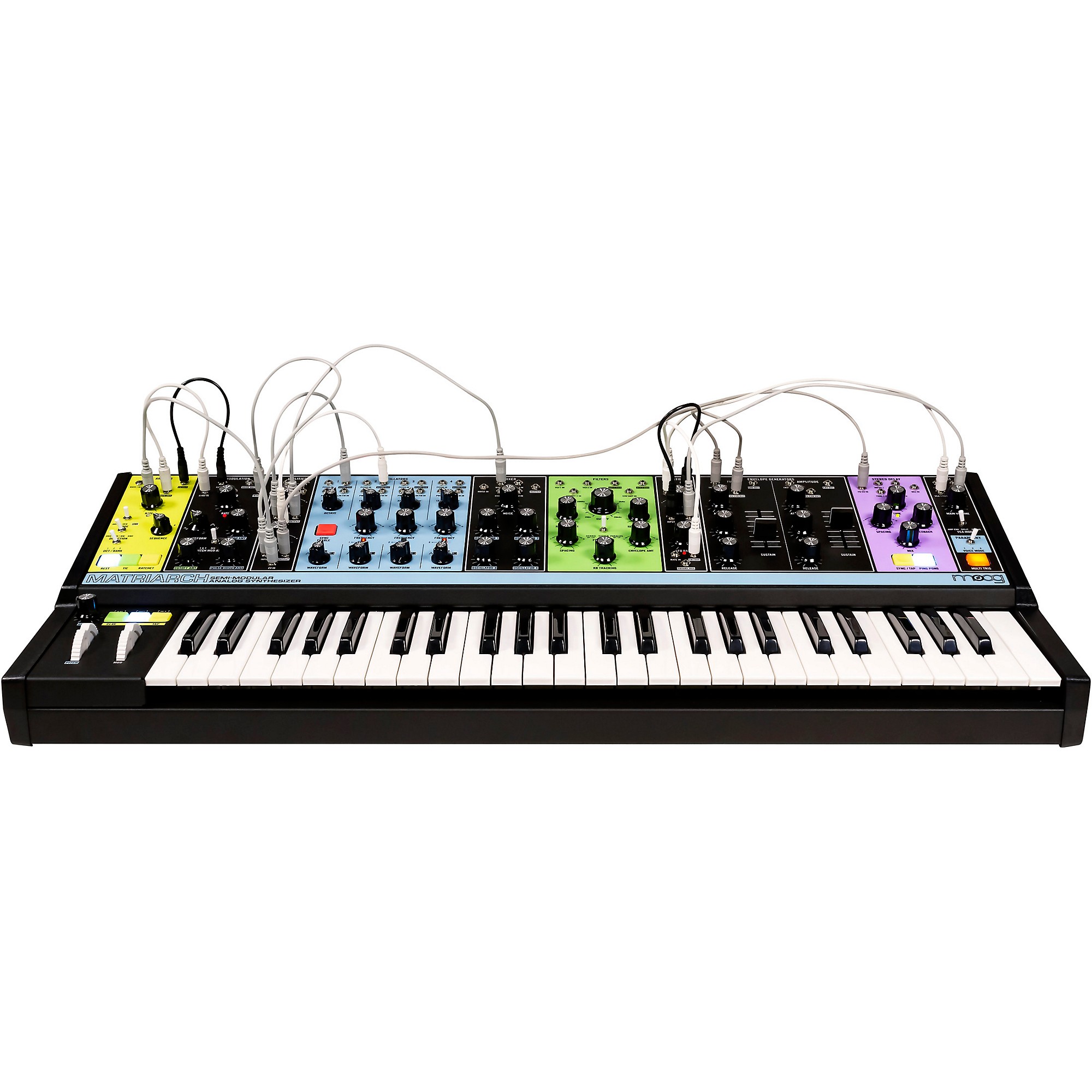 Open Box Moog Matriarch Semi-Modular Analog Synthesizer Black