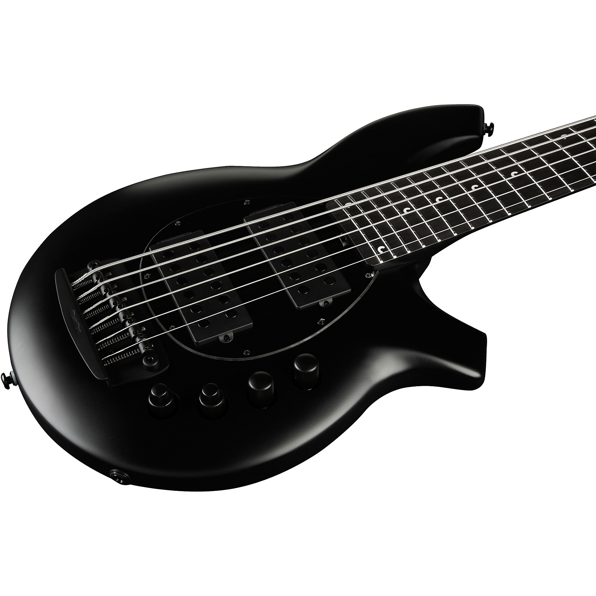 Musicman Bongo 6 HS (Black) ハードケース付き Platinum Ernie Ball Music Man Bongo 6 HH 6-String Bass Guitar