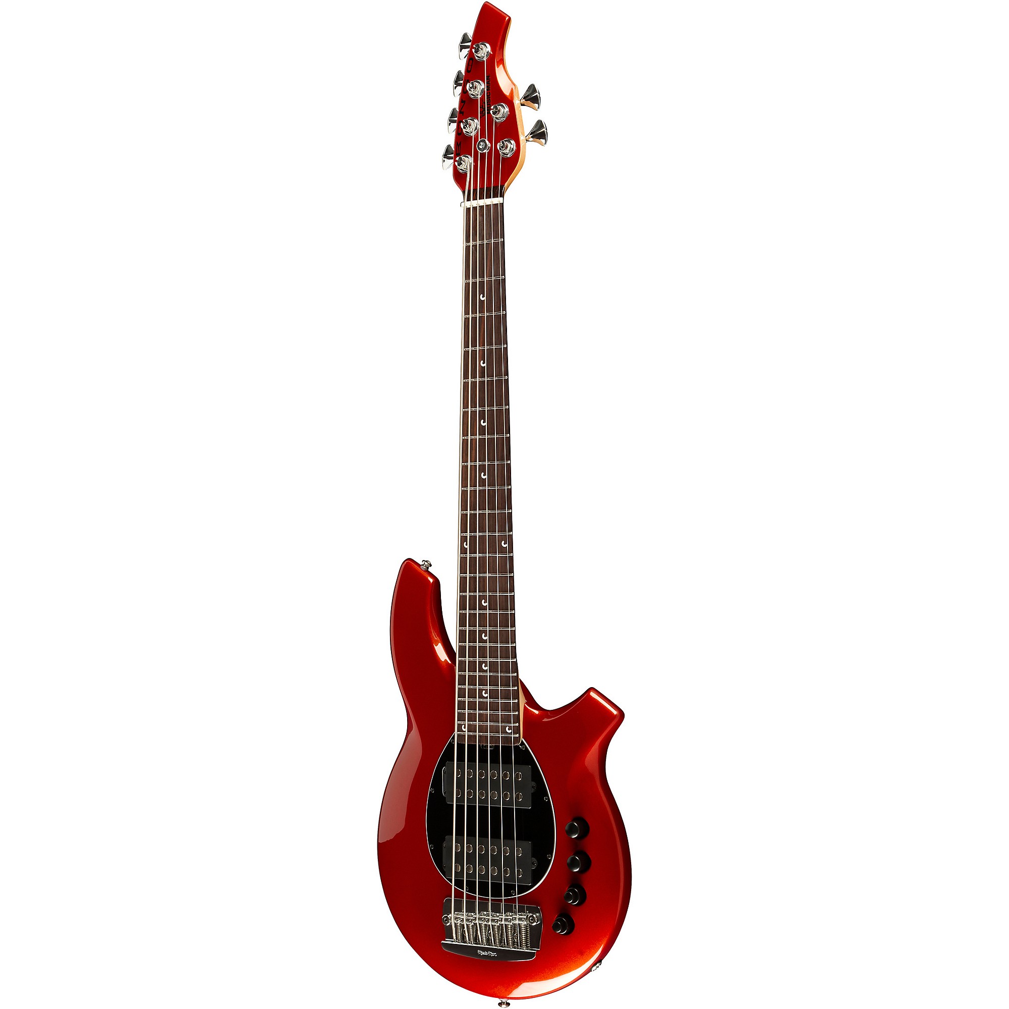 ベース Musicman bongo 6 H candy red Platinum Ernie Ball Music Man Bongo 6 HH 6-String Bass