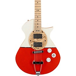 Malinoski Gypsy Electric Guitar Red and White