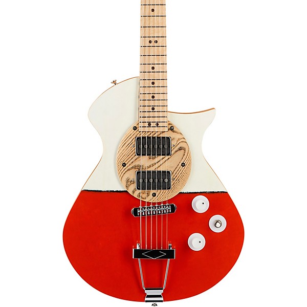 Malinoski Gypsy Electric Guitar Red and White