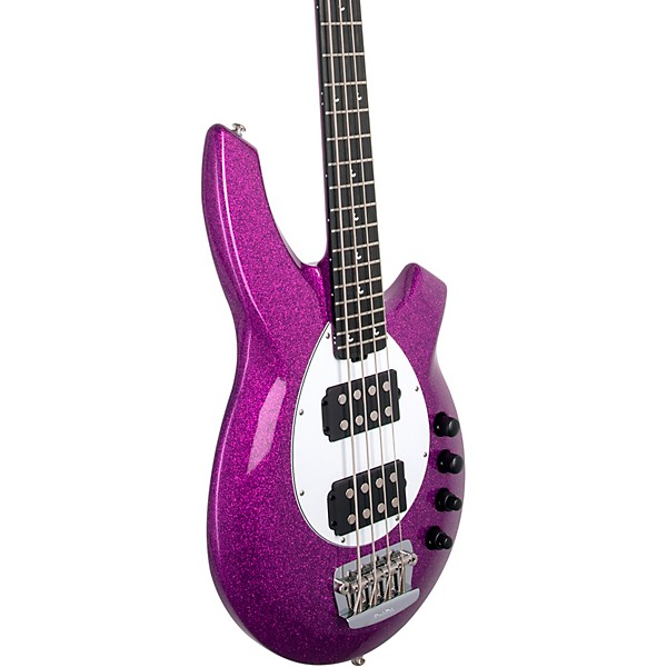 Ernie Ball Music Man Bongo 4 HH Bass Fuchsia Sparkle