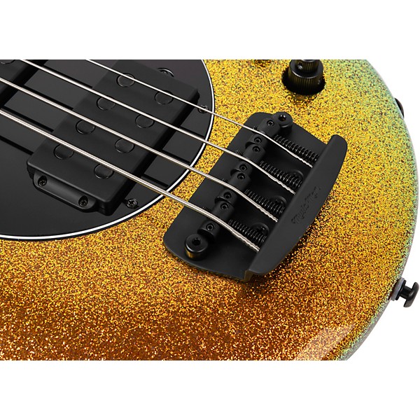 Ernie Ball Music Man Bongo Electric Bass Guitar - Gold Bar