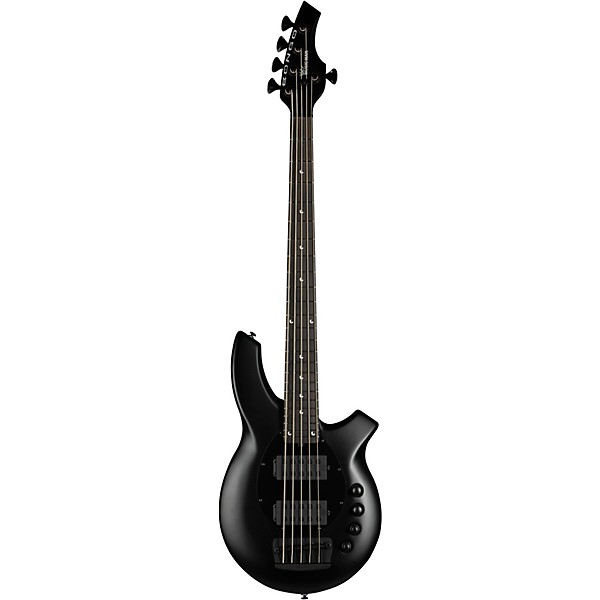 Ernie Ball Music Man Bongo 5 HH BFR Electric Bass Stealth Black