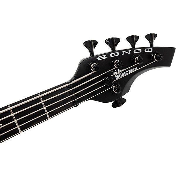 Ernie Ball Music Man Bongo 5 HH BFR Electric Bass Stealth Black