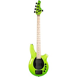 Ernie Ball Music Man Bongo 5 HH BFR Electric Bass Mantis Green