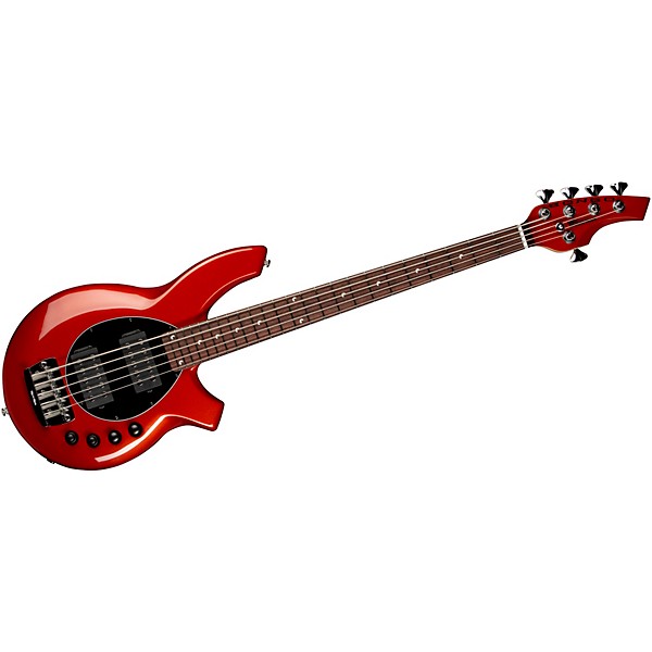 Ernie Ball Music Man Bongo 5 HH BFR Electric Bass Blood Orange