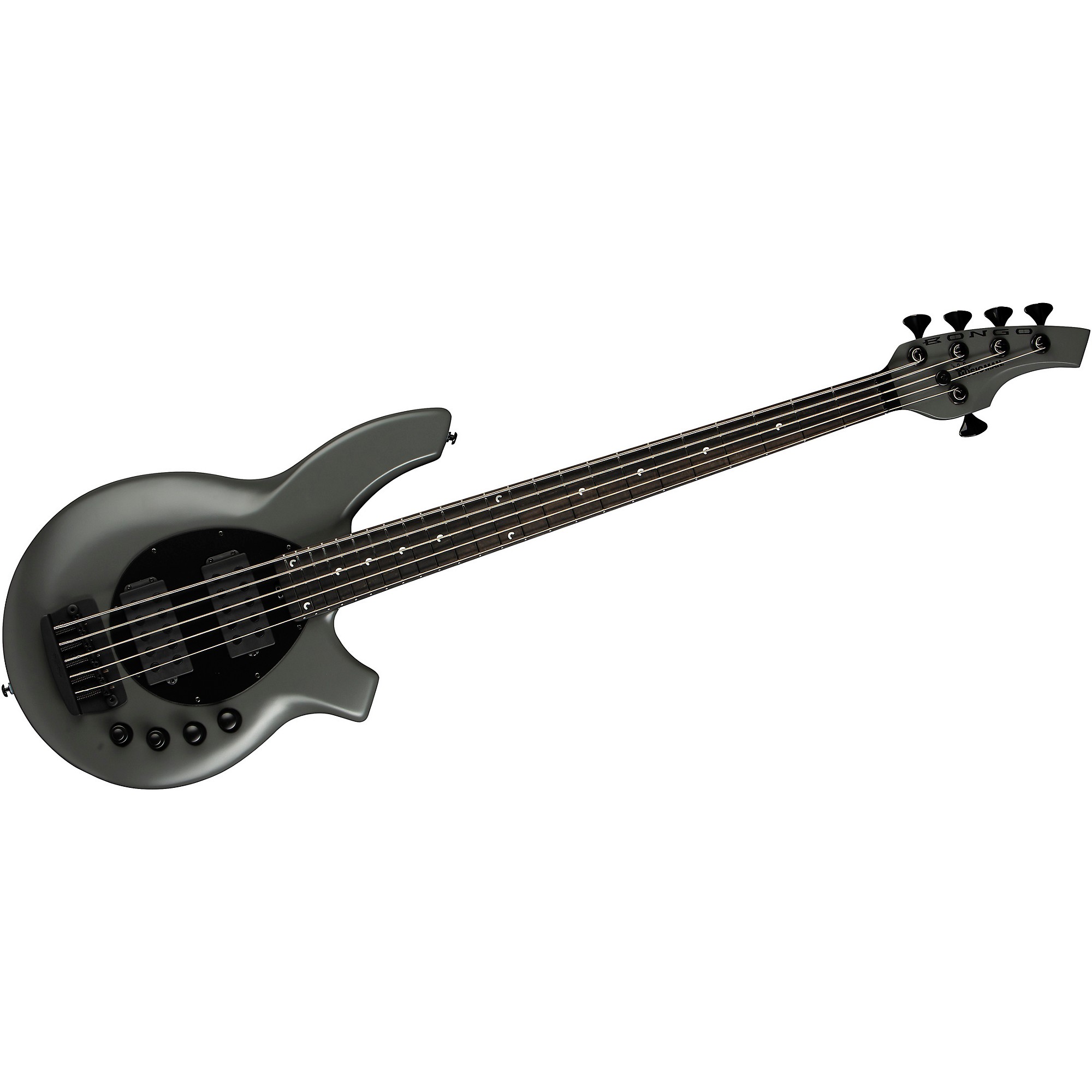 Platinum Ernie Ball Music Man Bongo 5 HH 5-String Electric Bass