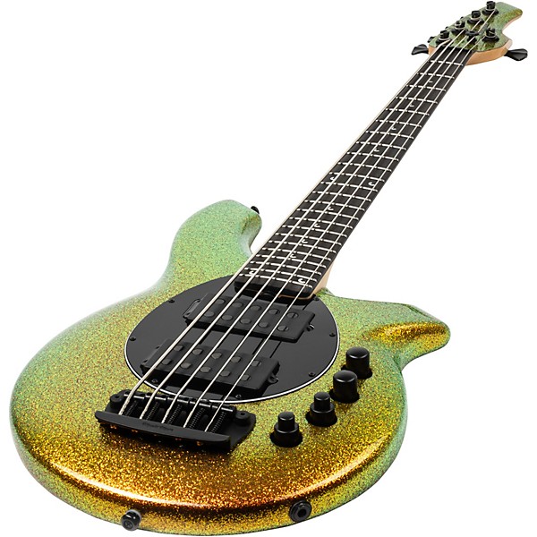 Ernie Ball Music Man Bongo 5 5-String Electric Bass Guitar - Gold Bar