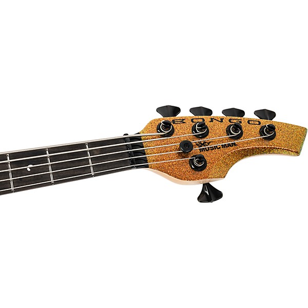 Ernie Ball Music Man Bongo 5 5-String Electric Bass Guitar - Gold Bar