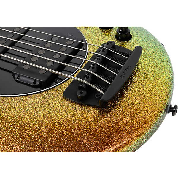 Ernie Ball Music Man Bongo 5 5-String Electric Bass Guitar - Gold Bar