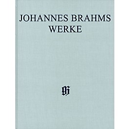 G. Henle Verlag String Sextets, Arrangements for Piano 4-hands Complete Edition Hardcover Composed by Johannes Brahms Edit...