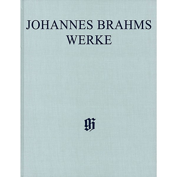 G. Henle Verlag String Sextets, Arrangements for Piano 4-hands Complete Edition Hardcover Composed by Johannes Brahms Edit...