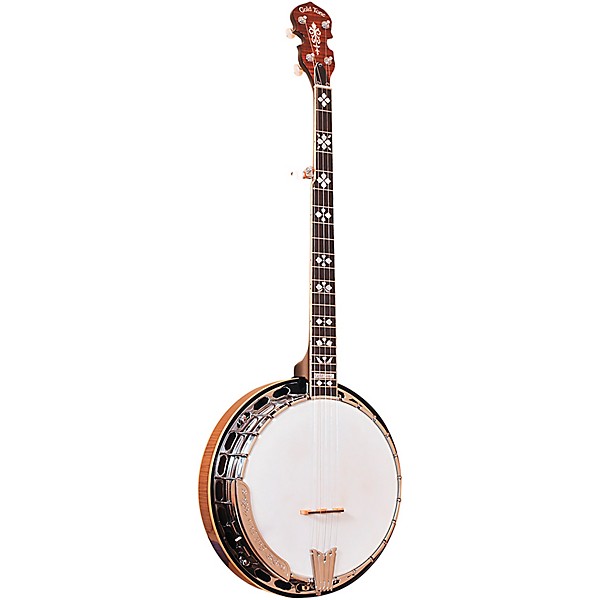 Gold Tone OB-250+TP Orange Blossom Banjo With Tony Pass Schaeffer Rim Vintage Brown