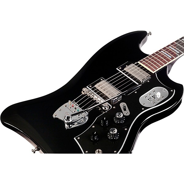 Guild S-200 T-Bird Solidbody Electric Guitar Black